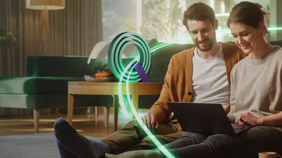 What Is 5G Wireless Technology. Quickline customers sat browsing the web with superfast broadband